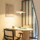 Modern Minimalist Restaurant Lamp: Cream Saucer Pendant by Ljojo