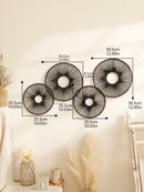 Ljojo™ Macrame Round Wall Hanging Decor - Boho Aesthetic Room Ornament & Gift