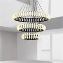 Nordic Minimalist Black White LED Pendant Lights for Home Decor by Ljojo