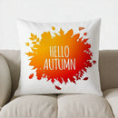 Autumn Vibes: Bird & Pumpkin Pillow Cover by Ljojo
