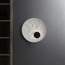 Ljojo LED Resin Wall Lamps - Nordic Modern Creative Round Wall Light for Bedroom
