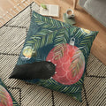 Cute Cat Decorative Pillow Case Cover for Modern Living Room Sofa by Ljojo