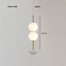Ljojo Grape Glass Ball Chandelier: Vintage Pendant Light for Living Dining Bedroom