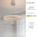 French Style Crystal Chandelier for Modern Luxury Villa Hall - Ljojo