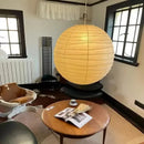 Ljojo™ Rice Paper Wabi Sabi Pendant Lamp, Ceiling Hanging Light for Kitchen, Living, Dining Room