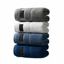 Ljojo Luxury Cotton Bath Towels - Super Absorbent & Quick-Drying