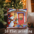 Cute Christmas Prints Pillow Covers by Ljojo