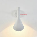 Industrial Style White Wall Lamp Creative Minimalist Bedroom Bedside Light Ljojo