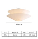 French Cream Umbrella Cloth Ceiling Lamp by Ljojo for Dining Room & Bedroom