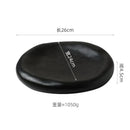 Ljojo Matte Ceramic Irregular Plate Set for Molecular Cuisine and Sushi Dining
