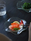 Ljojo Luminous Glass Plate for Creative Desserts and Fruits