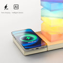 LED Desk Lamp with Wireless Charger Touch Dimmable Eye-Caring for Gaming Reading by Ljojo