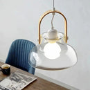 Nordic Minimal Glass LED Pendant Light Chandelier for Bedroom - Ljojo