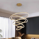 Large Chandelier Light Modern Luxury Staircase by Ljojo