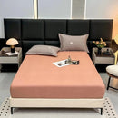 Ljojo 2024 Cotton 3-Piece Mattress Set with Pillowcases & Bedspread