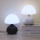 Dimmable Mushroom LED Table Lamp USB Powered | Modern Minimalist Home Desktop Lighting by Ljojo