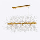 Nordic Crystal Dandelion Chandelier Pendant Light for Kitchen Dining Room by Ljojo
