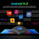 Ljojo™ Magcubic K8 RK3518 8K Android TV Box with Voice Assistant BT5.0 Dual Wifi