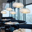 Modern Cloud LED Pendant Light for Living Room Dining Bedroom by Ljojo