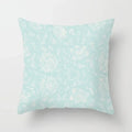 Ljojo Mint Green Geometric Print Lumbar Pillowcase