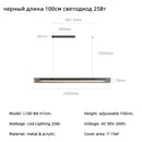 Modern Dimmable LED Chandelier Pendant Lamp for Dining Room by Ljojo