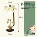 Contemporary Lotus Table Lamp Chinese Style for Living Room by Ljojo
