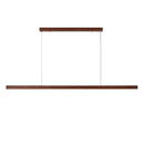Modern Wooden Pendant Light LED Hanging Lamp for Kitchen Island by Ljojo