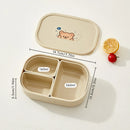 Ljojo 3-Grid Microwave Lunch Box Stackable Food Container
