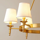 Copper Chandelier French Retro Pendant Lighting | Ljojo