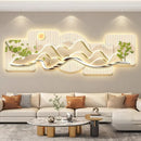 Ljojo LED Living Room Light Painting High-End Sofa Wall Art 2025 Luxury Model