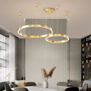 Pendant Light Fixture Modern Minimalist Circular Ring Design by Ljojo