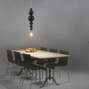 Ljojo Luxury Metal Chandelier Pendant Lamp, Modern Art Deco Ceiling Light Fixture