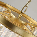 Ljojo Modern Luxury Crystal Black/golden Pendant Light Chandelier - Room Decor Bedroom Restaurant