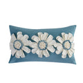 Ljojo 3D Sunflower Velvet Cushion Cover 30x50cm Home Decor Sofa Bed-Living Room