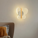 LED Butterfly Leaf Wall Lamp Modern Bedroom Lighting by Ljojo