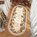 Ljojo Minimalist Bedroom Lamb Wool Floor Mat