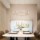 Ljojo Living Room Chandelier Light Luxury Nordic Style Lamp Creative Modern Simple Dining Room Lamp Bedroom Lamp