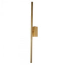 Ljojo Linear Tube LED Wall Lamp Black Gold Sconce