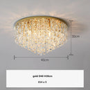 Modern European Luxury K9 Crystals E14 Ceiling Lamp Lustre Dining Living Villa Steel Led Light by Ljojo