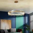 Modern LED Chandeliers Ceiling Hanging Lamp Nordic Living Room Industrial Loft Pendant Light by Ljojo