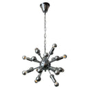 Industrial Style Chrome Plated Atomic Satellite Pendant Light for High-end Living & Dining Rooms by Ljojo