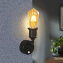 Ljojo LED Wall Lamp with Button Switch for Indoor Spaces