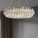 Gold Crystal Chandelier Luxury Lighting Fixture by Ljojo - Elegant Dining Room Living Room Bedroom Kitchen Island Lights