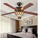 Modern Led Ceiling Fans - Retro Creative Wooden Fan by Ljojo