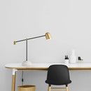 Ljojo Marble Base Adjustable Desk Lamp - Modern Design for Living Room, Study, Bedroom