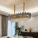 Ljojo Luxury Crystal Pendant Chandelier for Living and Dining Rooms