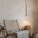 Ljojo Long Tube Wood Pendant Chandelier - Modern Japanese StylePreparedStatement