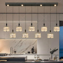 Ljojo Luxury Crystal Chandelier Pendant Light for Living Room Dining Room Ceiling Lighting