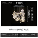 Ljojo Luxury Crystal Chandelier for Home Decor & Lighting in Dining Living Room