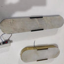 Ljojo Marble LED Wall Light in Copper Finish for Bedroom, Stair, Aisle, Dining Room & Parlor
